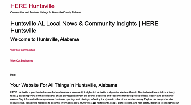 herehuntsville.com