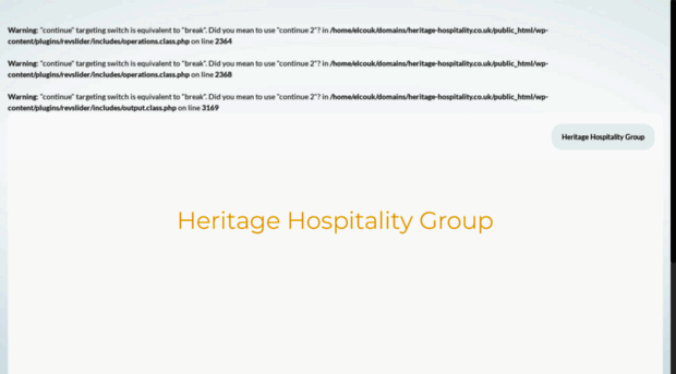 heritage-hospitality.co.uk