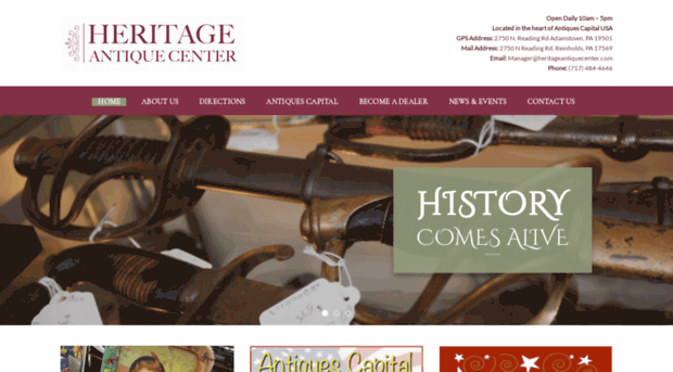 heritageantiquecenter.com