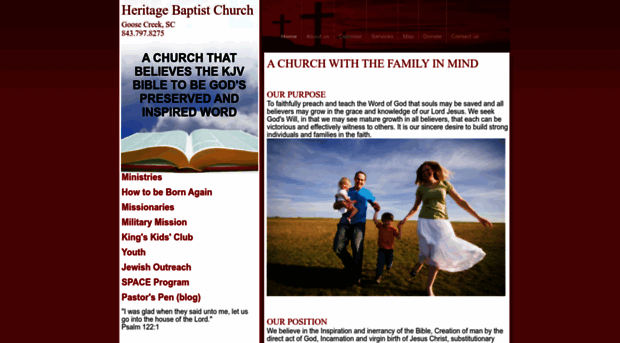 heritagebaptistchurchofgoosecreek.com