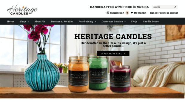 heritagecandles.com