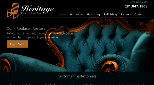 heritagecustomfurnitureinc.com