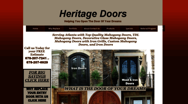 heritagedoorsatlanta.com