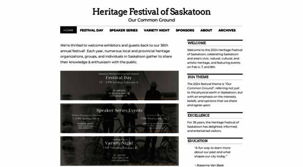 heritagefestivalofsaskatoon.com