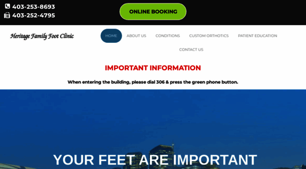 heritagefootclinic.com