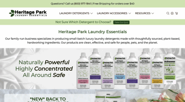 heritageparklaundry.com