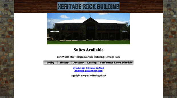 heritagerockbuilding.com