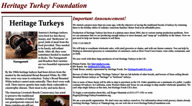 heritageturkeyfoundation.org