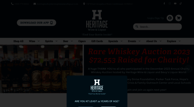 heritagewineandliquor.com