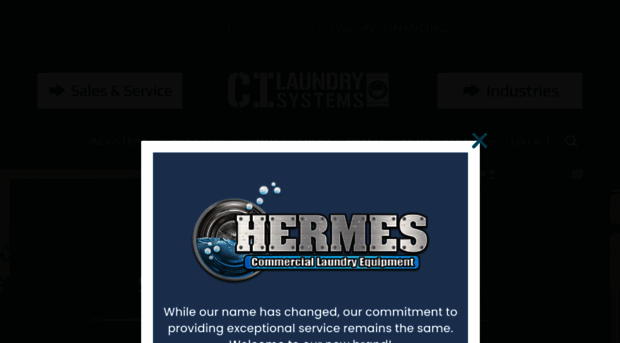 hermescommerciallaundry.com