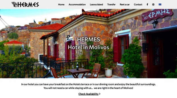 hermeshotel-molivos.com