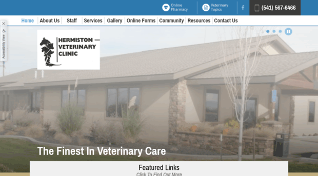 hermistonveterinaryclinic.com