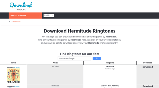 hermitude.download-ringtone.com