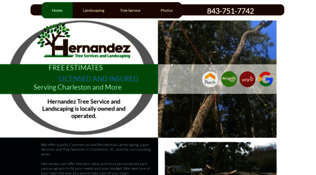 hernandeztreeservicescharleston.com