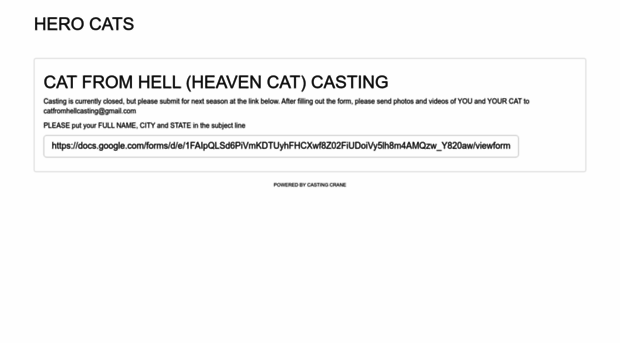 herocats.castingcrane.com