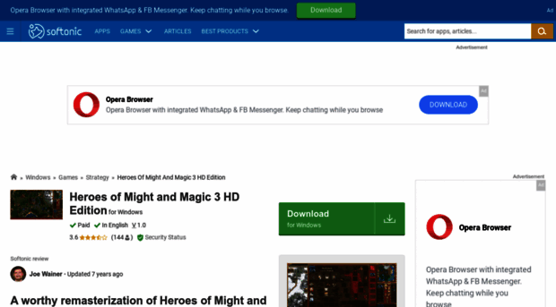 heroes-of-might-and-magic-3-hd-edition.en.softonic.com