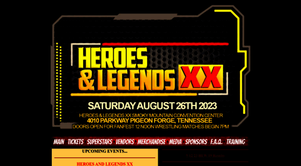 heroesandlegendswrestling.com