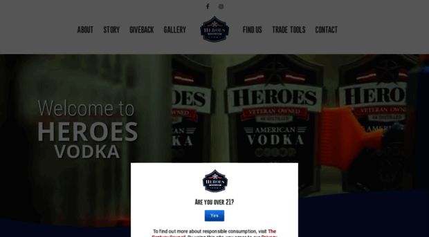 heroesvodka.com