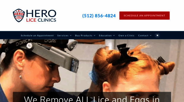 heroliceclinics.com