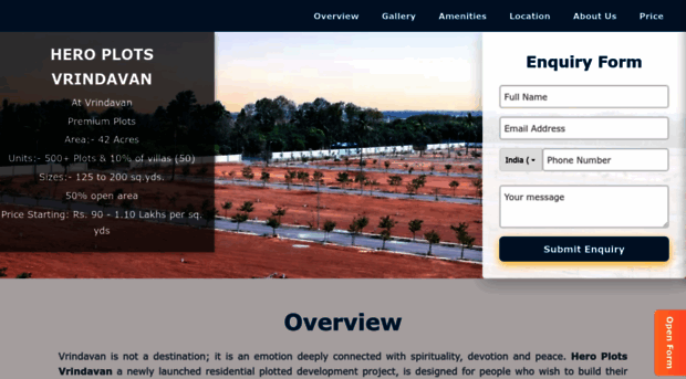 heroplotsvrindavan.com