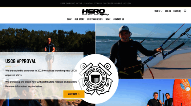 herowaterwear.com