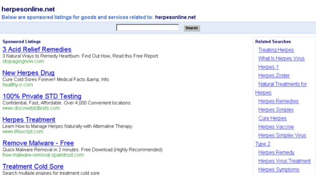 herpesonline.net