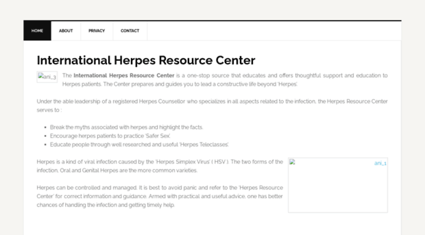 herpesresourcecenter.com