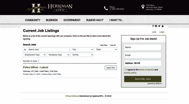 herriman.applicantpro.com