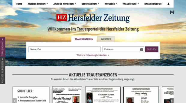 hersfelder-zeitung.trauer.de