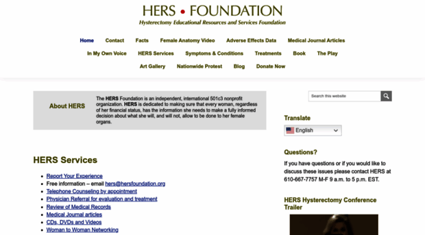 hersfoundation.org