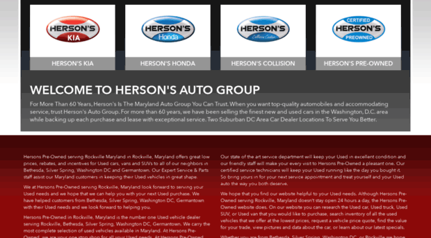 hersonsauto.com