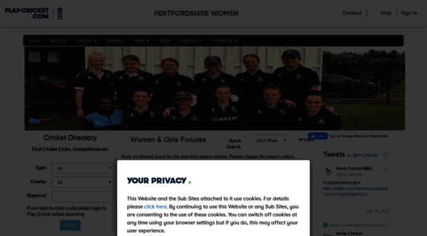 hertfordshirewomen.play-cricket.com