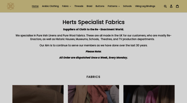 hertsfabrics.co.uk