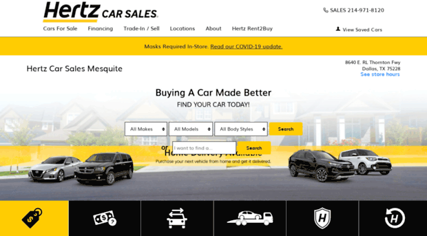 hertzcarsalesmesquite.com