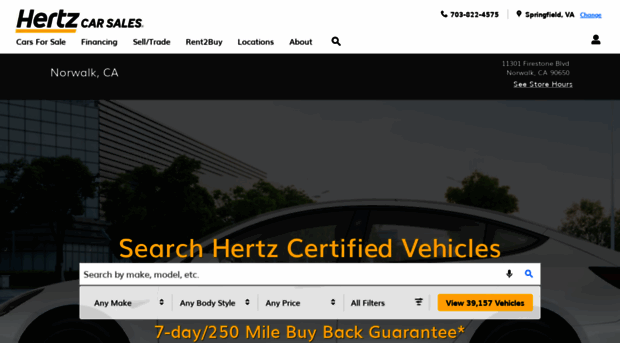 hertzcarsalesnorwalk.com