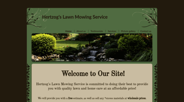 hertzogslawnmowingservice.com