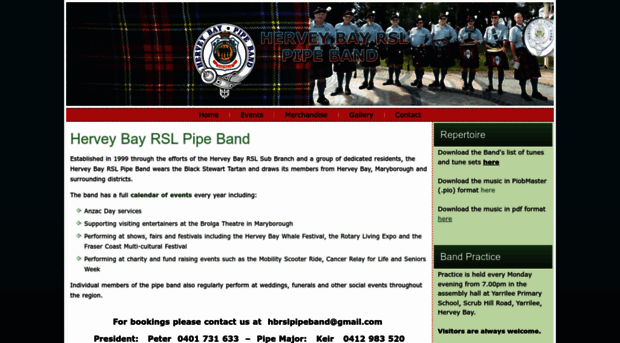 herveybaypipeband.com.au