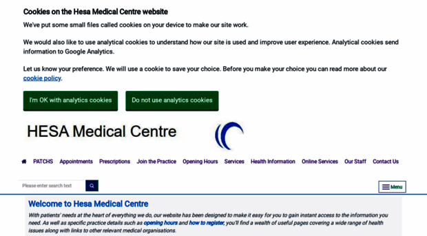 hesamedicalcentre.co.uk