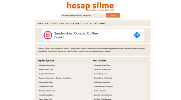 hesapsilme.com