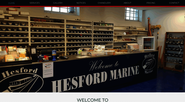 hesfordmarine.com