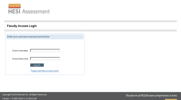 hesifacultyaccess.elsevier.com