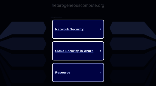 heterogeneouscompute.org