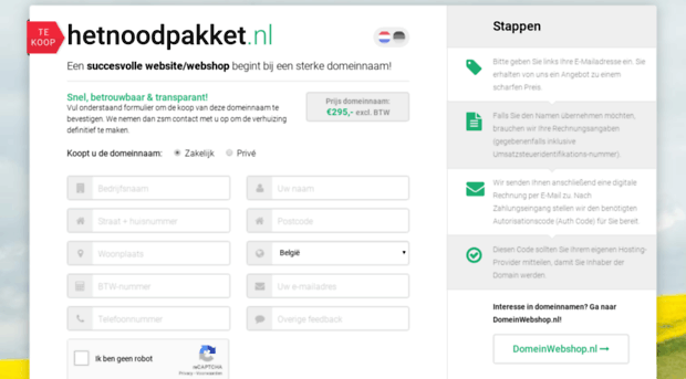 hetnoodpakket.nl