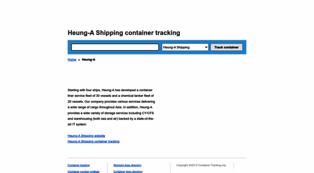 heungashipping.container-tracking.org