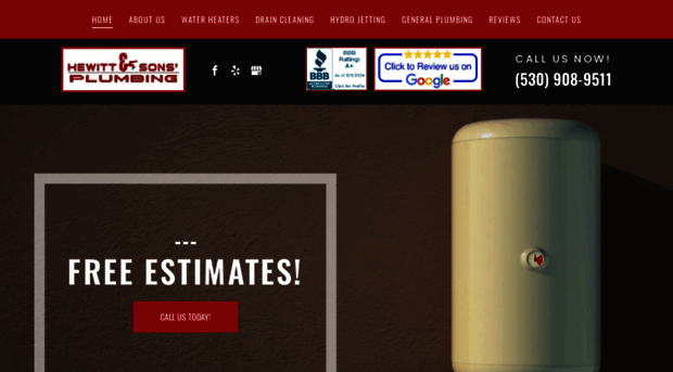 hewittandsonsplumbingyolo.com