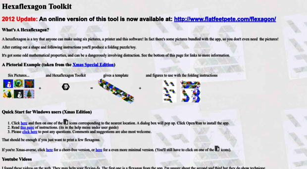 hexaflexagon.sourceforge.net