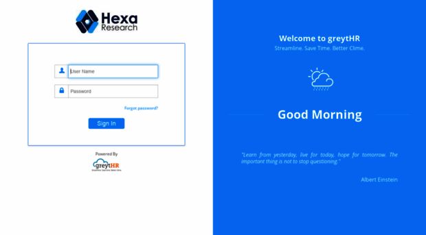 hexaresearch.greythr.com