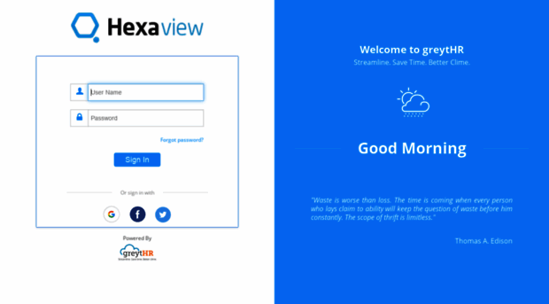 hexaview.greythr.com