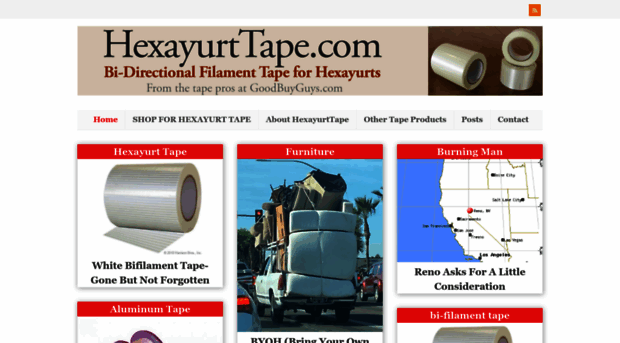 hexayurttape.com