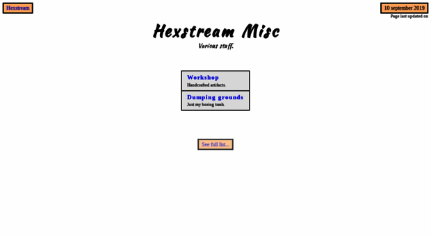 hexstream.xyz